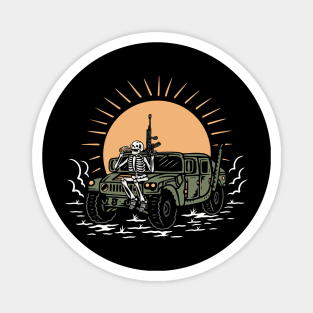 Soldier and Army Magnet